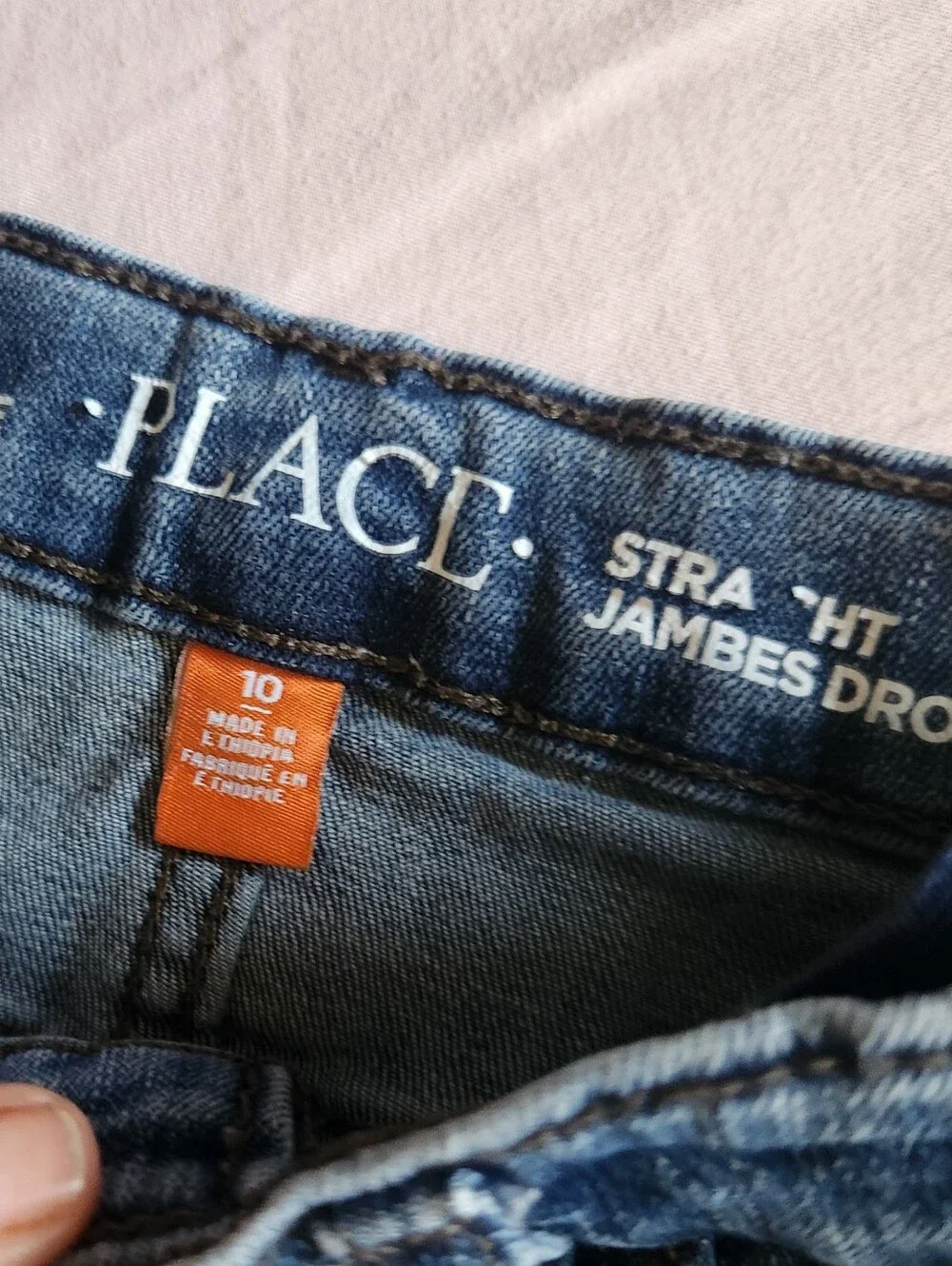 Kids Children's Place Straight Leg Jeans. Size 10